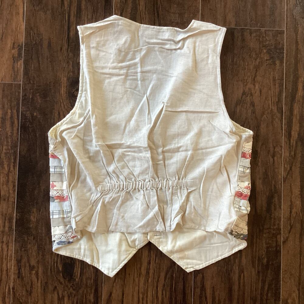 Studio Collection Patchwork Vest - Picture 6 of 7